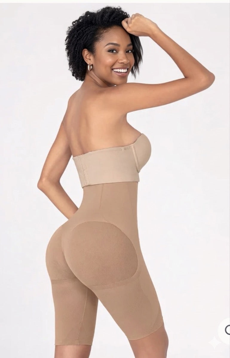 Panty faja media pierna invisible levanta cola