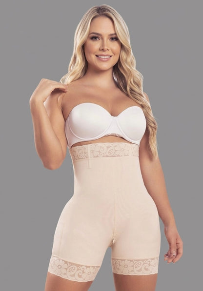 Short moldeador media pierna push up